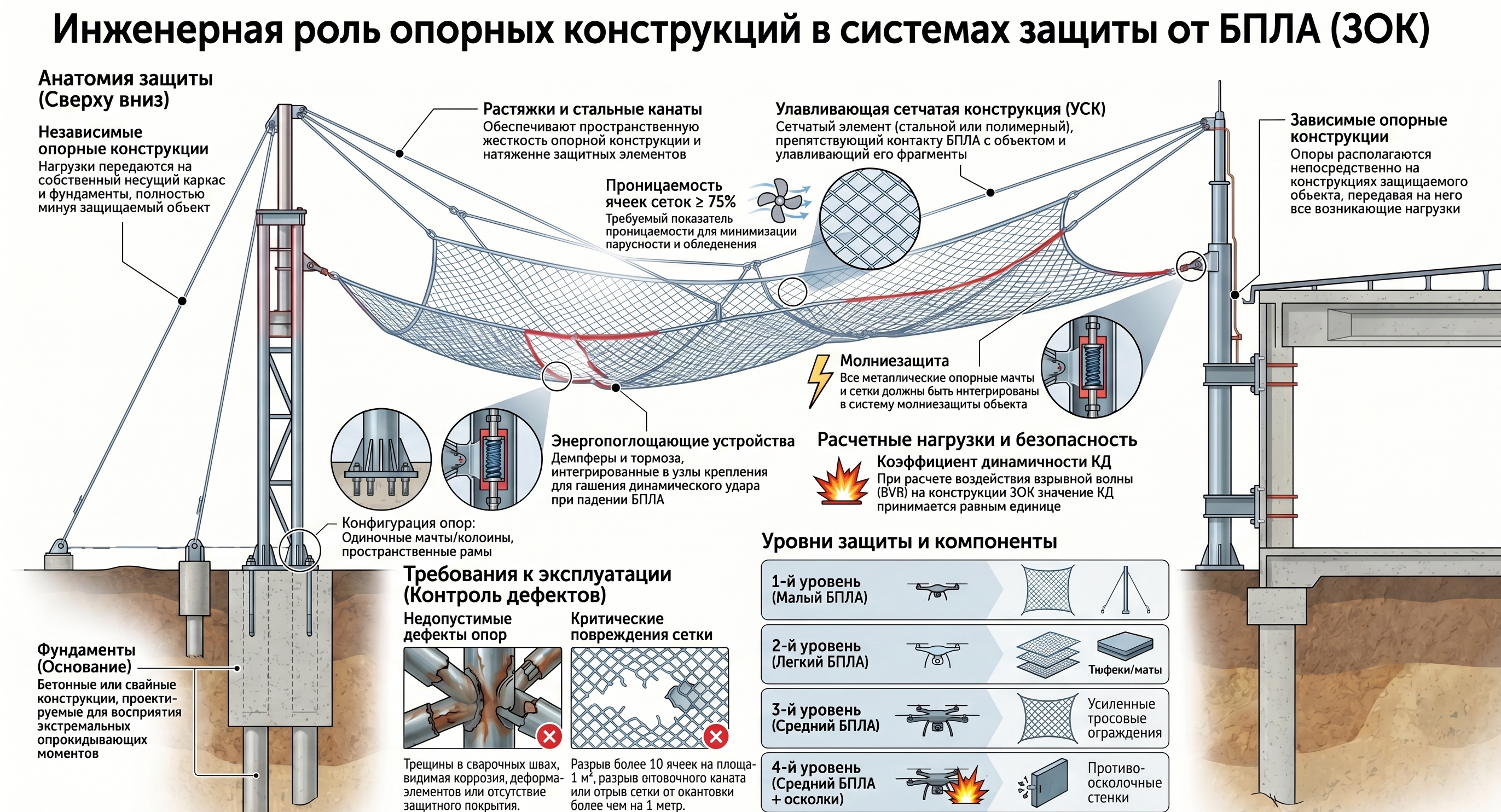 Защитные ограждающие конструкции